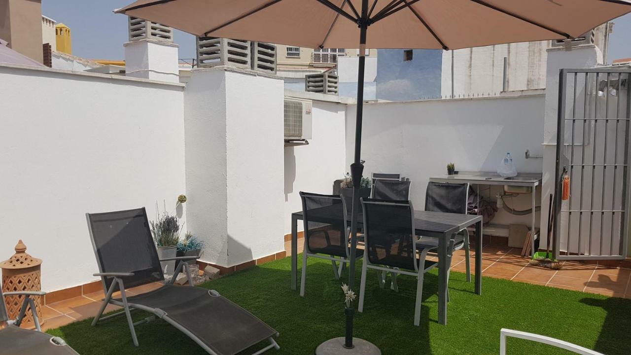 Ferienwohnung Malaga Centro Terraza Exterior foto