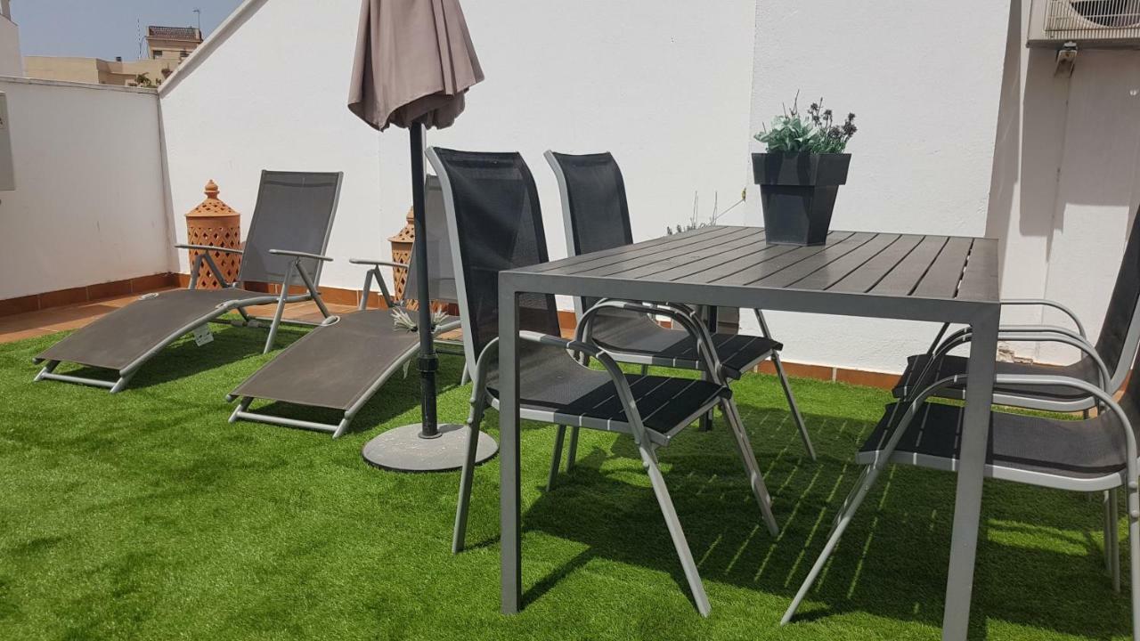 Ferienwohnung Malaga Centro Terraza Exterior foto